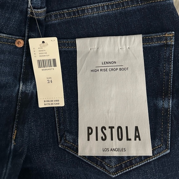 Pistola Lennon High-Rise Crop Boot Jeans - Picture 5 of 5